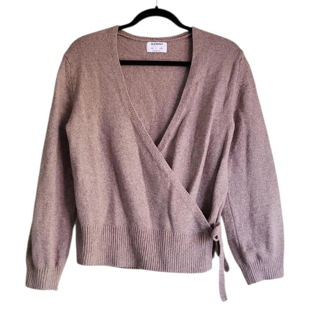 Knit Wrap Sweater